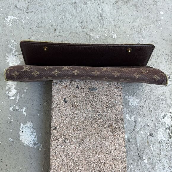 Vintage Louis Vuitton Mini Lin Sarah wallet - Picture 4 of 14